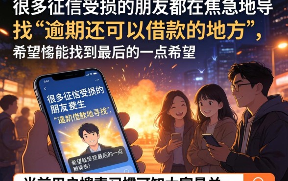 逾期还能借款的口子，详细阐述五个不看征信无视黑白百分百下款网贷软件