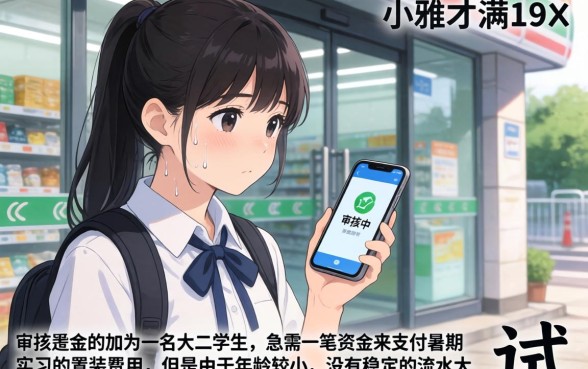 19岁女借款口子，规整五个最新秒批小额贷款软件