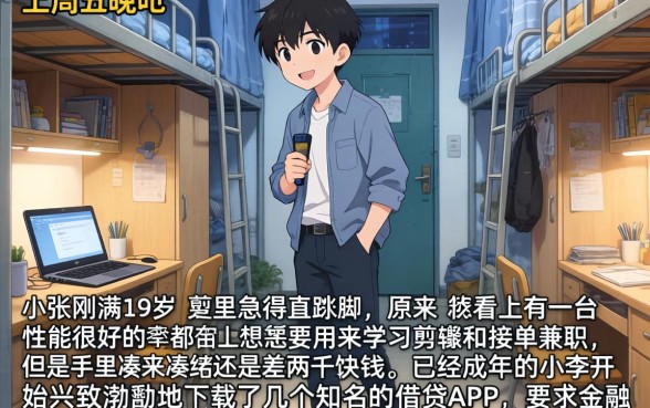 网贷秒拒能下的口子，整理5个19岁贷款容易过审批的平台