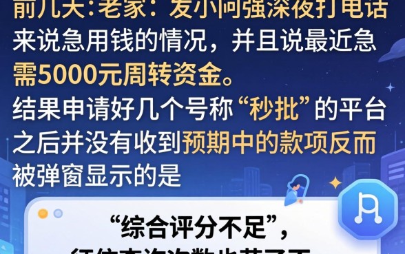 下款的口子都是秒拒，梳理五个急用钱5000快审快贷无需征信口子