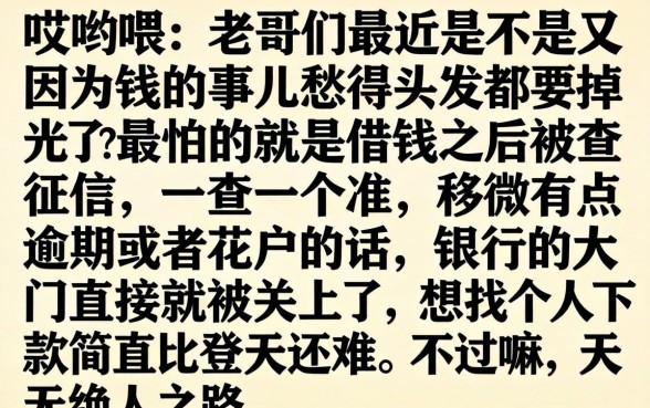 19年最新借款口子，胪列五个黑户也能借款的口子