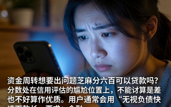 芝麻分六百能贷款吗，详尽说明5个无视负债快速下款长期网贷的app
