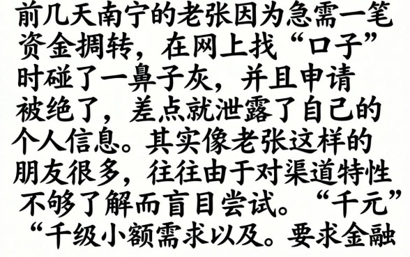 1000元网贷口子，细致阐述5个黑户可以做大额贷款平台