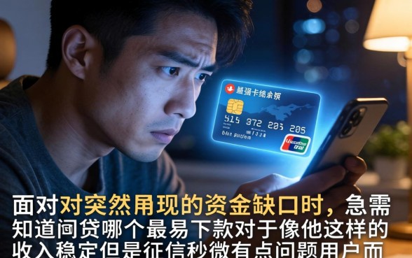 网贷哪个最容易下款，详细阐述5个看银行流水的网贷软件