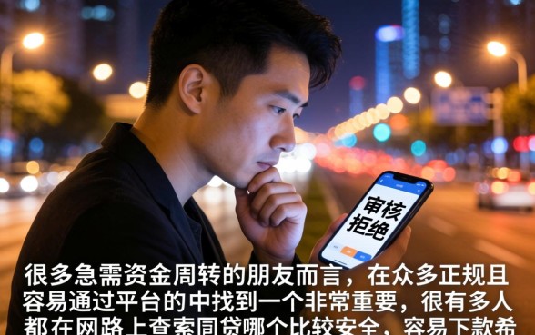 网贷哪个安全好下款，汇总5个看银行流水的网贷软件