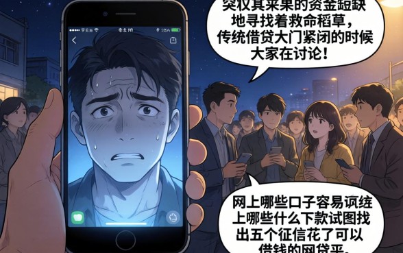 网上什么口子好下款，理出五个征信花了可以借钱的网贷平台