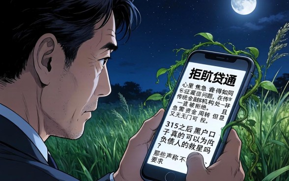 315后黑户口子，概括五个不看征信负债的网贷百分百下款平台