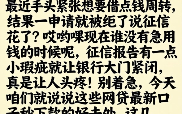 网贷最新口子秒下款的，详细阐述五个门槛低易下款口子