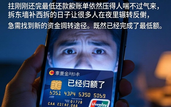 已经还最低还款了，归纳5个网贷大口子轻松借app