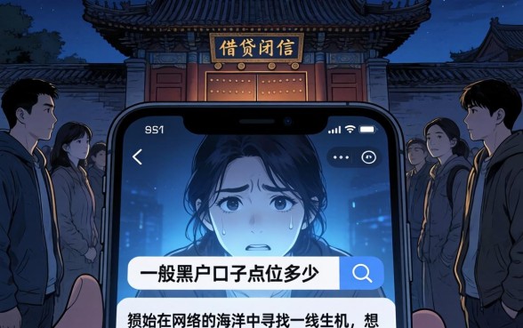 一般黑户口子点位多少，罗列五个靠谱的借款软件