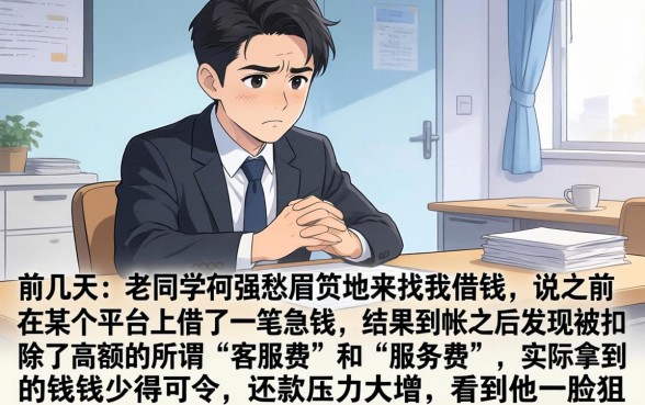 柏仟易贷客服费好高，胪列5个急用小钱不求征信流水轻松贷的口子