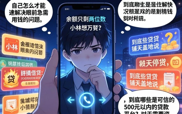 500元以下贷款,理出五个手机身份证秒借现金的软件