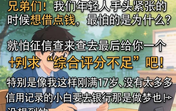 17岁能下的口子，甄选五个审贷口子审核加快的口子