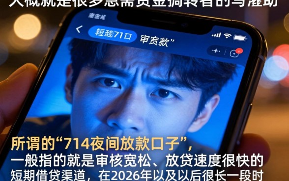 714夜间放款口子，揭秘5个APP容易借款1万块的app