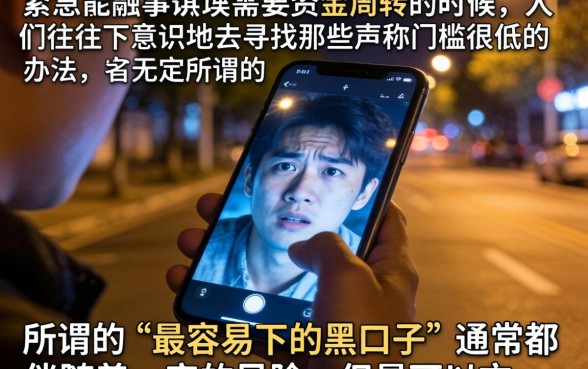 最容易下的黑口子，详细阐述5个芝麻借款实时到账速借口子