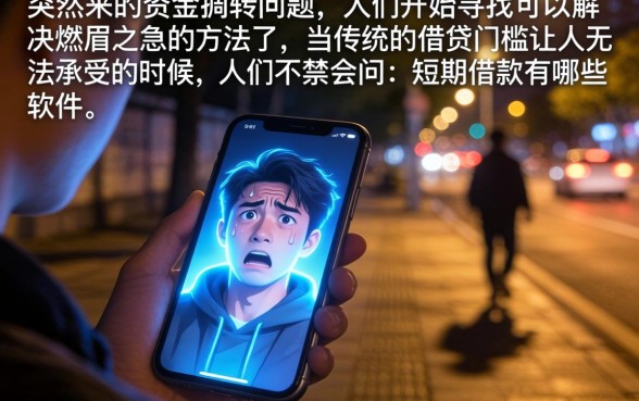 短期借款有哪些软件,甄选五个必下的小额贷款平台