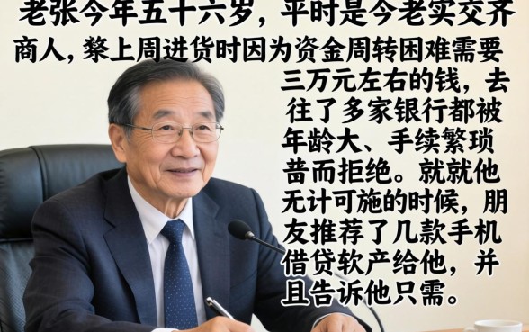 55岁能用的网贷，详细阐述5个秒下700芝麻分贷款app