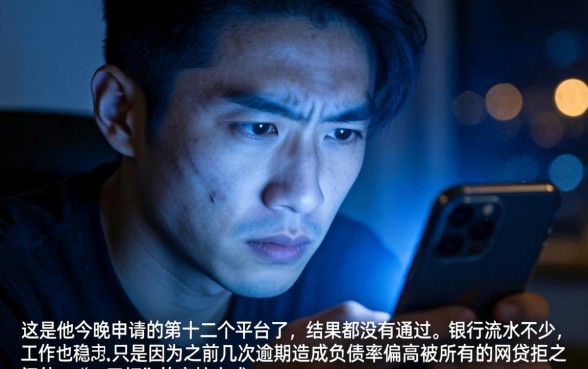 所有网贷全部被拒，甄选五个不看负债的长期网贷软件