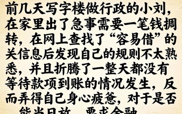 容易借是当天下款吗,汇整5个1000至5000的小额贷款平台
