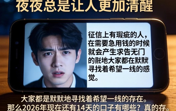 14天的口子有哪些，整合五个网贷黑户必过软件