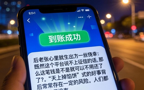 不上征信就能不还吗，枚举5个无视黑户秒下的口子