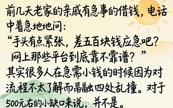500哪里能借到，揭秘五个急用不求评分快借无忧的平台