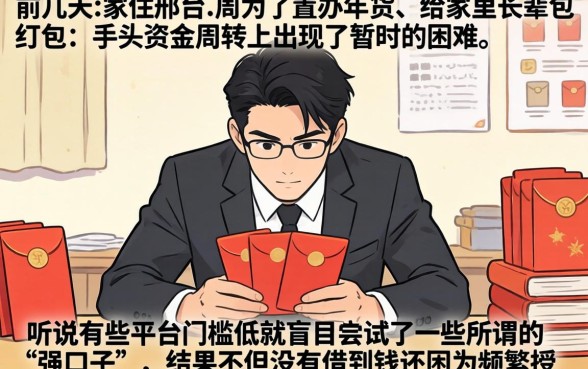 过年能下黑白口子，规整5个芝麻信用600贷款平台