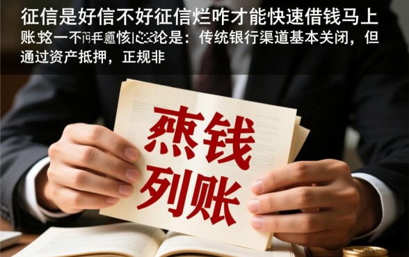 征信黑怎么快速借钱,征信不好哪里能借到钱秒下款 征信不好哪里能借到钱秒下款