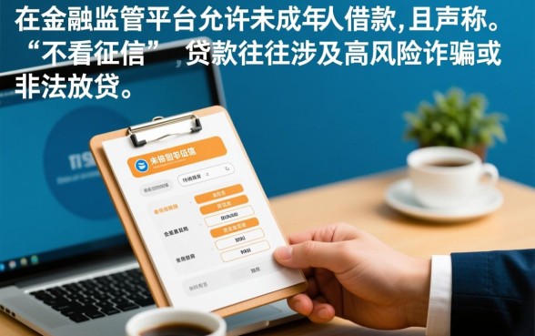 未成年不看征信哪里能借钱?哪个平台容易通过? 未成年不看征信哪里能借钱