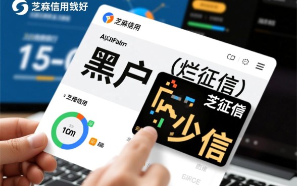 黑户芝麻分低哪里可以借钱