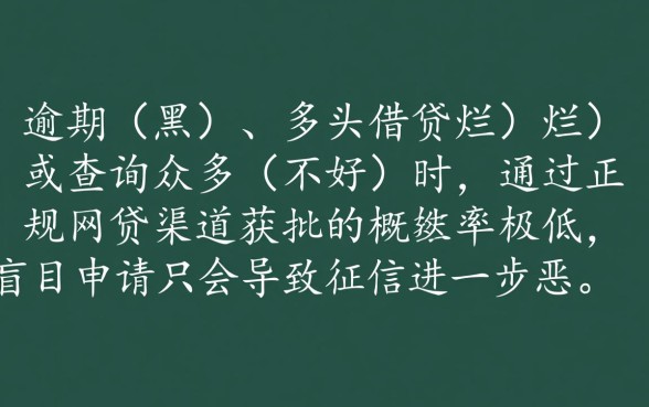 征信不好怎么贷款?征信黑什么网贷口子好贷款的 征信黑什么网贷口子好贷款的