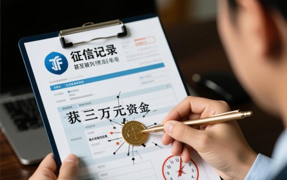 征信黑征信不好哪里可以贷款三万元呢