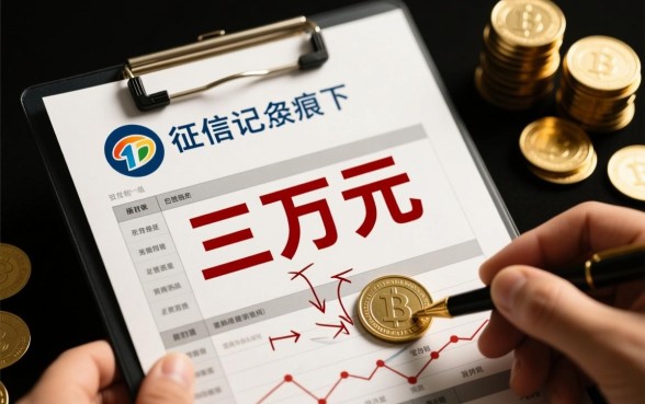 征信黑征信不好哪里可以贷款三万元呢