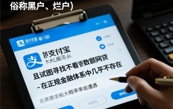 不看支付宝的大额网贷能下款吗