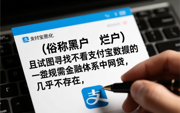 不看支付宝的大额网贷能下款吗