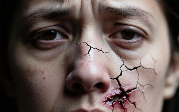 梦见鼻子下边的脸皮都开了一个口子是啥意思