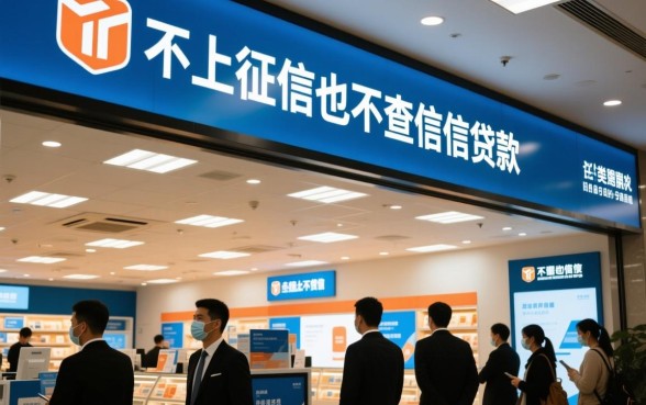 市面上是否存在既不上征信也不查征信的贷款