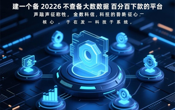 2026不查征信大数据百分百下款的平台有哪些