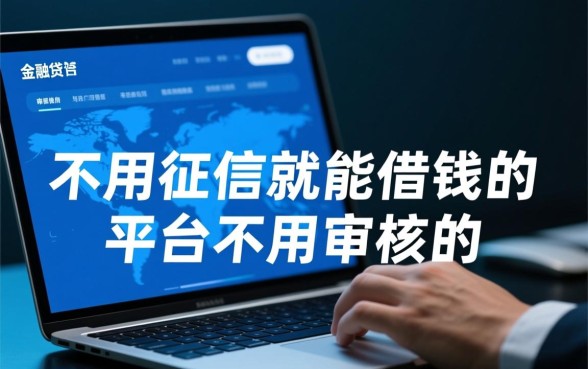 不用征信就能借钱的平台不用审核的有哪些,不用审核的贷款口子 不用征信就能借钱的平台不用审核的有哪些