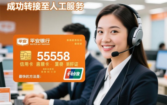 平安银行信用卡95558人工怎么转,按哪个键能接通? 平安银行信用卡95558人工怎么转