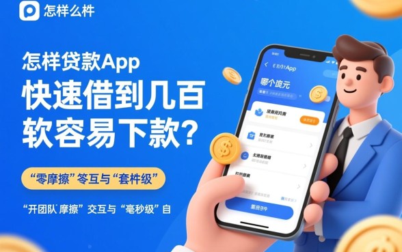 怎样通过贷款app快速借到几百元