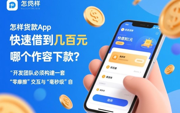 怎样通过贷款app快速借到几百元