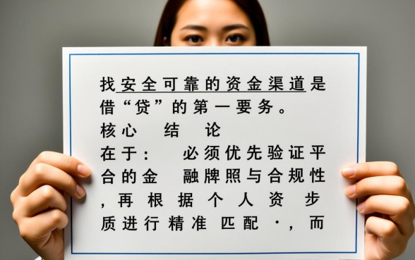 如何找到一家正规且通过率高的贷款平台