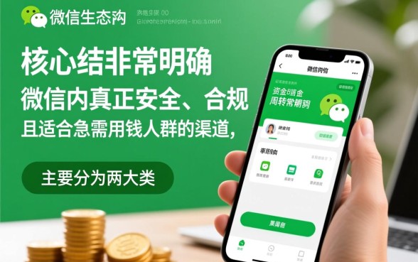 微信里有哪些网贷口子适合急需用钱的人