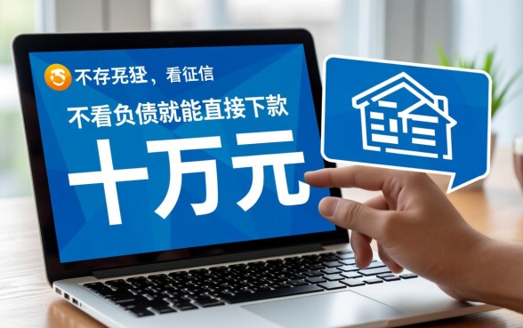 哪里可以借十万不看征信不看负债的贷款