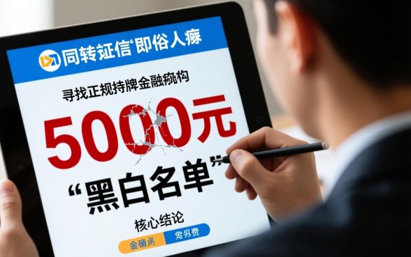 什么平台无视黑白快速借款5000