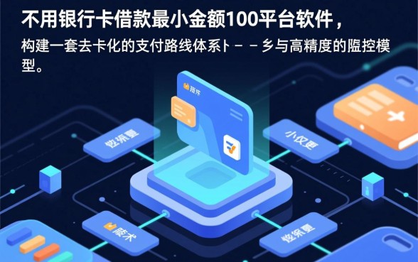 不用银行卡借款最小金额100平台软件有哪些