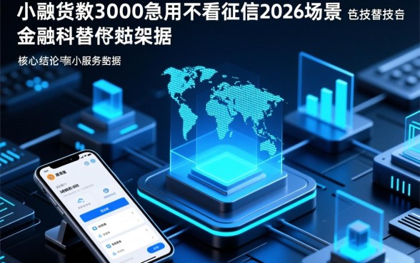小额贷款3000急用不看征信2026,哪里可以申请? 小额贷款3000急用不看征信2026