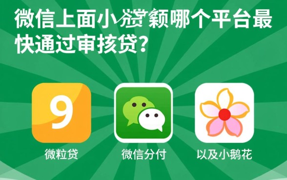 微信小额贷款哪个好,微信上面小额贷款哪个平台最快通过审核 微信上面小额贷款哪个平台最快通过审核