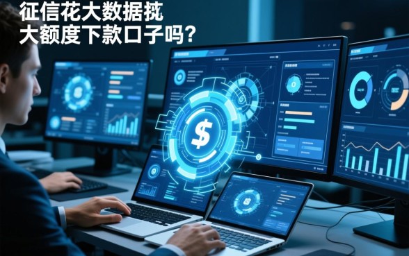 征信花大数据乱还有大额度下款的口子吗